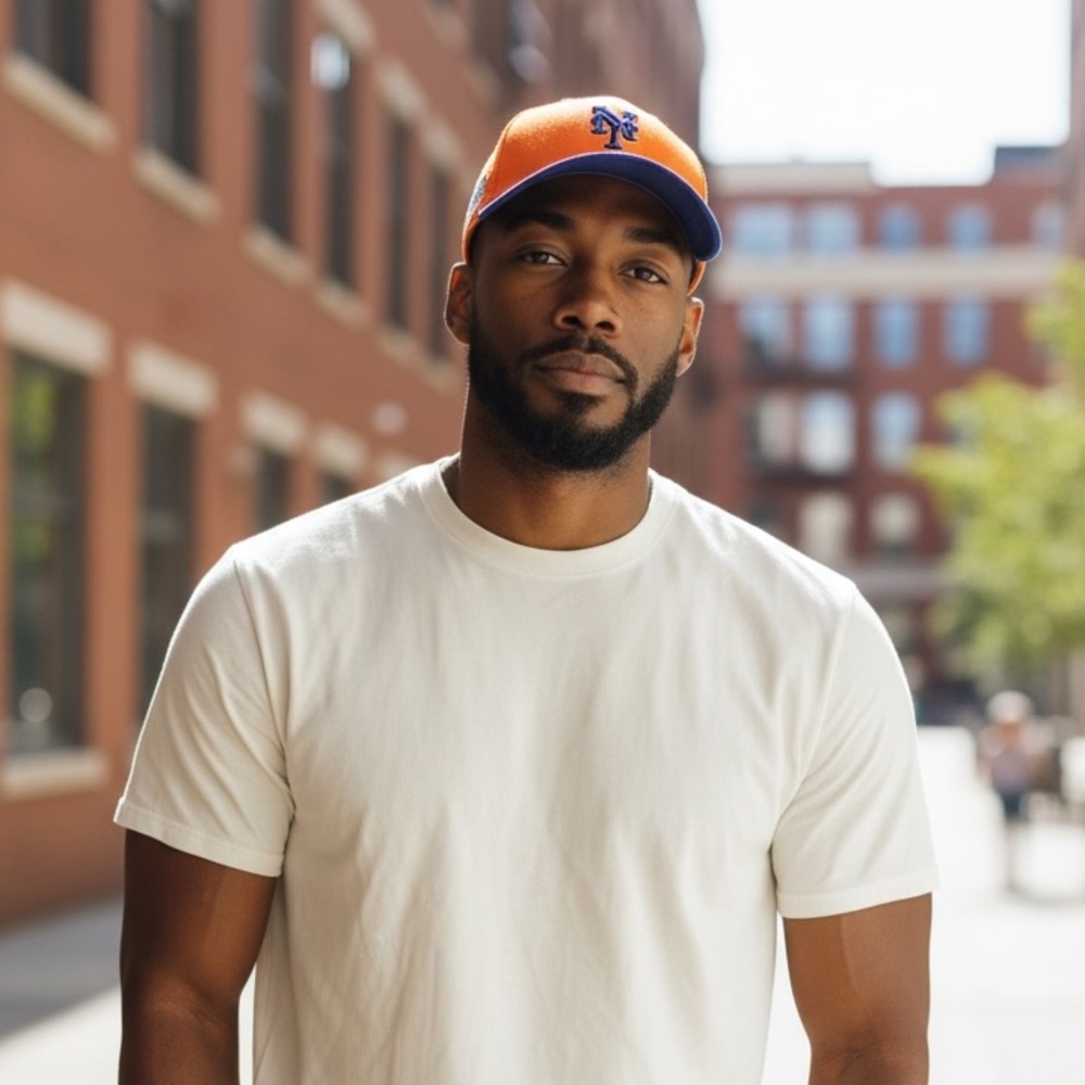 New Era Unisex New York Mets MLB hat orange blue adjustable cap NWT OSFM